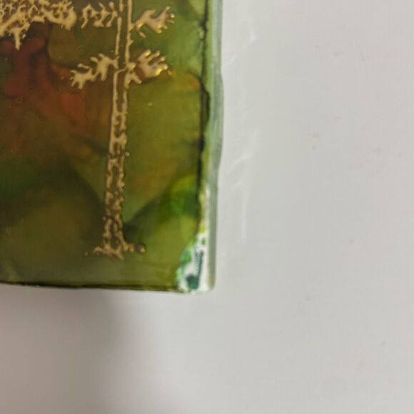 Colorado & The Broadmoor Handpainted By Local Artist Ceramic Coasters Set Of 4 - Picture 9 of 9